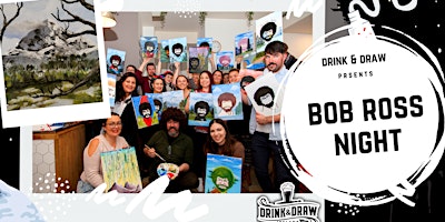 Drink & Draw Limerick: Paint Like Bob Ross, 3-5pm primary image