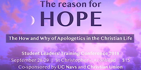The Reason for Hope: Mini Conference on Apologetics primary image