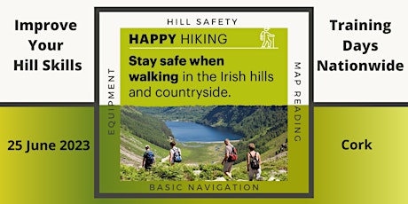 Happy Hiking - Hill Skills Day - 25th June - Cork