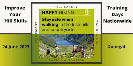 Happy Hiking - Hill Skills Day - 24th June - Donegal