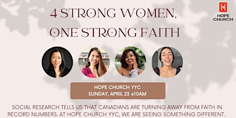 4 Strong Women, 1 Strong Faith primary image