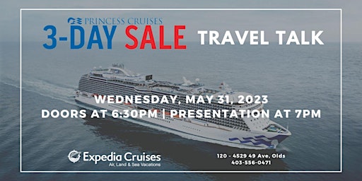 Expedia Cruises Welcomes Princess Cruises & the Princess 3 Day Sale primary image