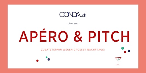 ZUSATZTERMIN: CONDA.ch Apéro & Pitch primary image