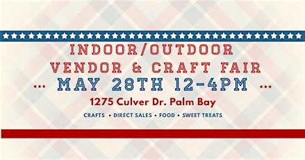 Imagem principal do evento Indoor/Outdoor Craft & Vendor Fair