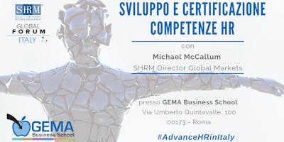 Sviluppo e Certificazione Competenze HR Sviluppo e Certificazione Competenze HR