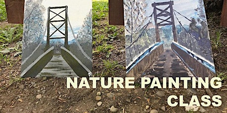 Nature Painting Class at Timber! Outdoor Music Festival