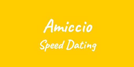 Primaire afbeelding van Amiccio NYC (20s & 30s) Speed Dating!