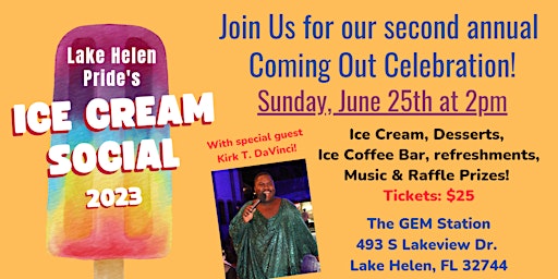 Lake Helen Pride's Ice Cream Social primary image