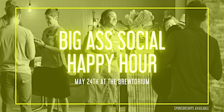 Imagem principal do evento Big Ass Social Happy Hour #BASHH