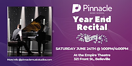 Pinnacle Music School 2023 Year End Recital 4pm
