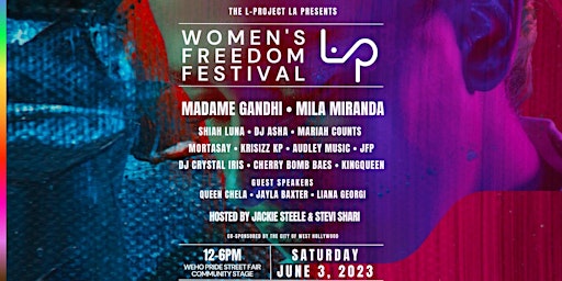Imagem principal de Women's Freedom Festival  WeHo Pride 2023