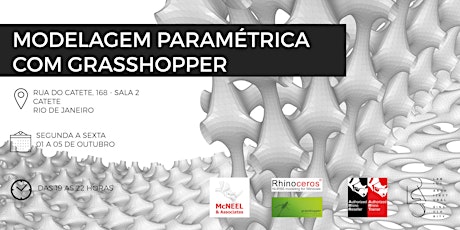 Imagem principal do evento Modelagem Paramétrica Com Grasshopper