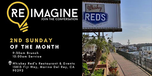 Reimagine Church - Free Brunch at Whiskey Red's in Marina Del Rey primary image