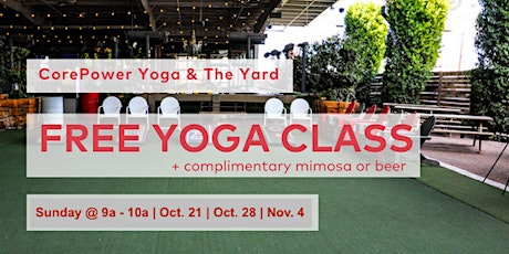CorePower Yoga & The Yard | Free Yoga Series primary image