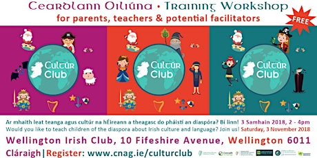 Cultúr Club @ Wellington primary image