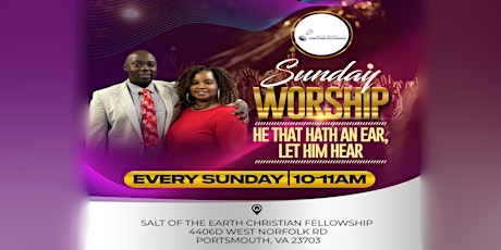 Salt of The Earth Sunday Worship