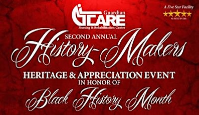 2nd Annual History-Makers: Heritage & Appreciation Event in honor of Black History Month primary image