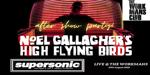 Noel Gallagher After Party by Supersonic Oasis Tribute primary image