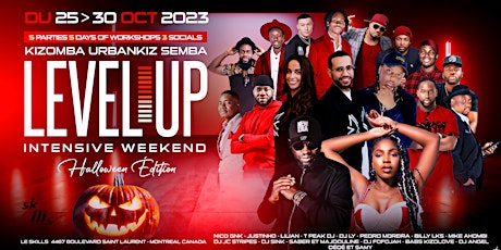 Level up intensive weekend edition Canada spécial Halloween