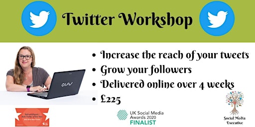 Twitter workshop for businesses - online primary image