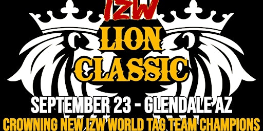 IZW LION CLASSIC presented by 3D Sports Cards (LIVE PRO WRESTLING) primary image