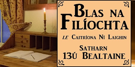 Blas na Filíochta  (A Taste of Poetry – A Poetry Workshop) primary image