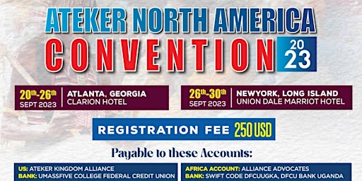 ATEKER NORTH AMERICA CONVENTION primary image