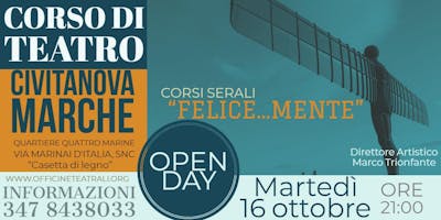 "FELICE..MENTE CON IL TEATRO" Corso di Teatro Civitanova Marche (MC) "FELICE..MENTE CON IL TEATRO" Corso di Teatro Civitanova Marche (MC)