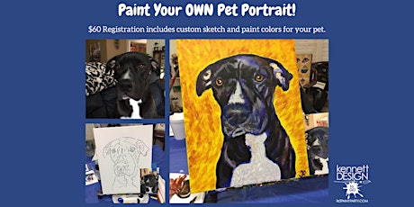Image principale de Paint Your OWN Pet Portrait