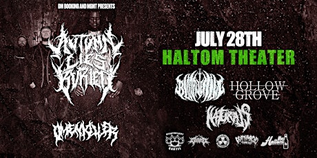 Autumn Lies Buried W/ OmenKiller Bloodletting & More @ Haltom Theater