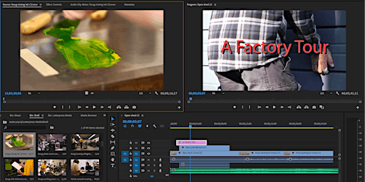 Imagem principal do evento Video Editing with Adobe Premiere Pro