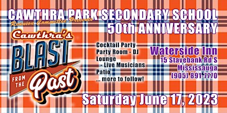 Cawthra Park 50th Reunion Cocktail Party