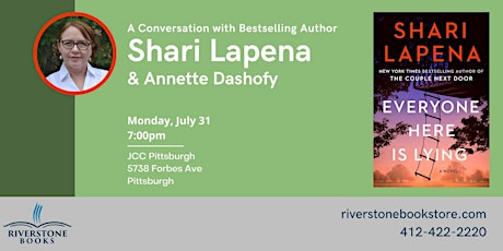 An Evening with Bestselling Author Shari Lapena