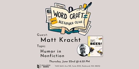 Word Craft with Alexandra Oliva, in conversation with Matt Kracht