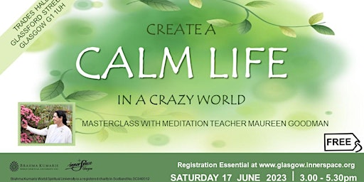 Create a Calm Life in a Crazy World primary image
