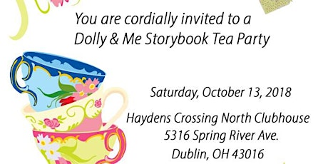 Image principale de Patches of Light Dolly & Me Storybook Tea Party
