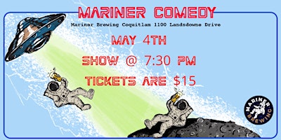 MARINER COMEDY | Thursday Night Stand-Up Comedy in Coquitlam