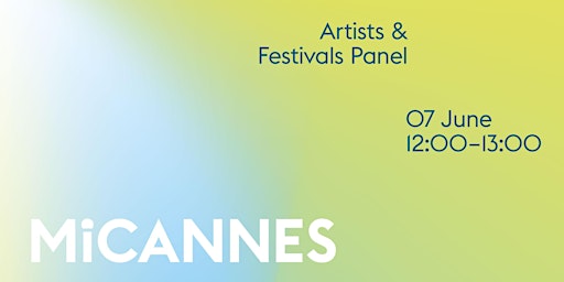 Artists and Festivals Panel