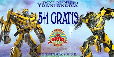 Circo M.Orfei a TRANI (e Andria) fino al 7 ottobre Circo M.Orfei a TRANI (e Andria) fino al 7 ottobre
