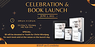 Celebration & Book Launch  - Rip Off Your Blindfold