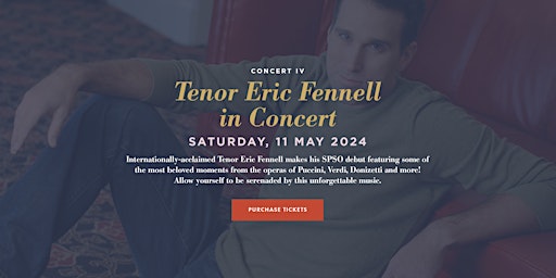Tenor Eric Fennell in Concert  primärbild