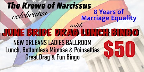 Image principale de Drag Lunch Bingo: June Bride, Gay Wedding Edition