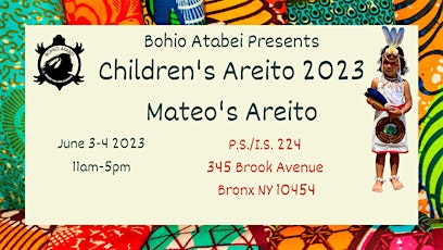 Mateo's Areito a Celebration of  Caribbean Indigenous Children