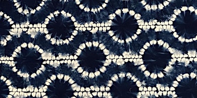 Hishaki-nui (stitch on the fold) Shibori with indigo (Studio) primary image