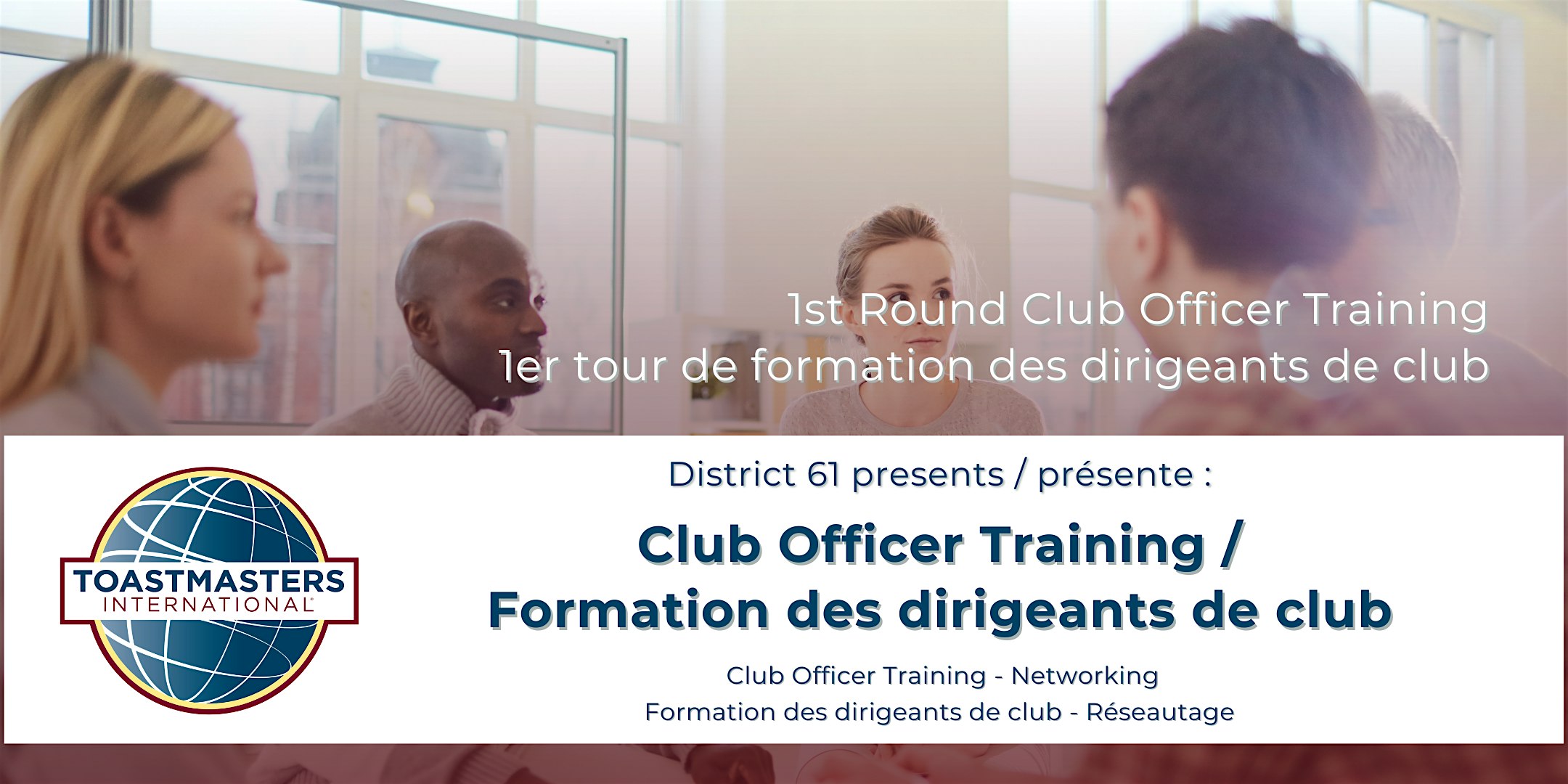 District 61 Club Officer Training / Formation des dirigeants de club