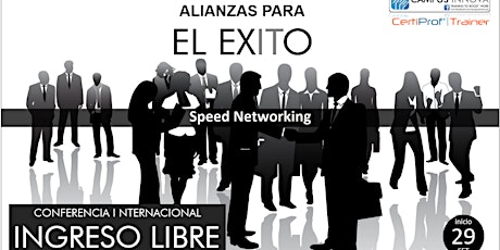 Imagen principal de ALIANZAS PARA EL ÉXITO APLICANDO EL MÉTODO SPEED NETWORKING