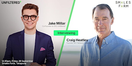 Unfiltered | Live Interview with Craig Heatley - Founder, SKY Network TV primary image