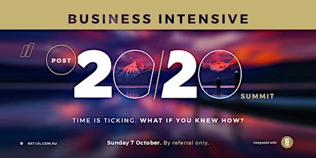 Business Intensive | Post 2020 Summit primary image