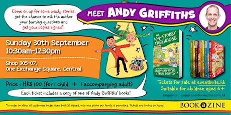Book Signing with Andy Griffiths (30/09/18)