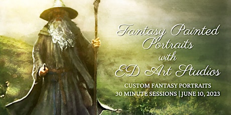 Fantasy Portrait Painting with ED Art Studios